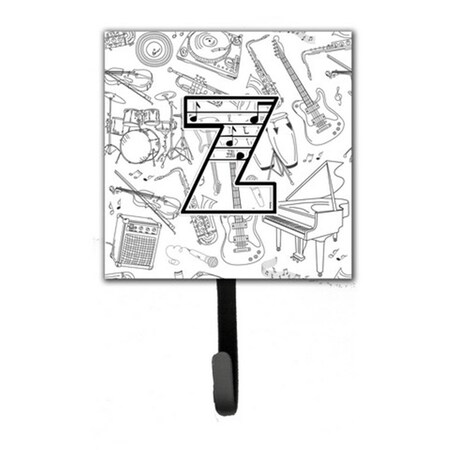 Jensendistributionservices Letter Z Musical Note Letters Leash & Key Holder MI1658537